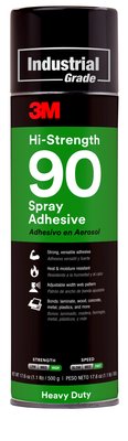 3M 90 Hi-Strength Spray Adhesive - 500gm