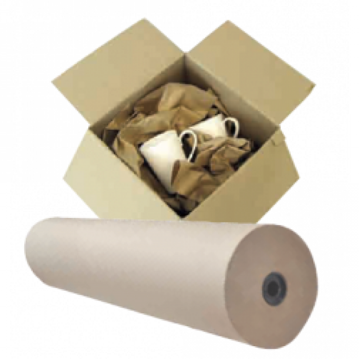 brown kraft wrapping paper roll